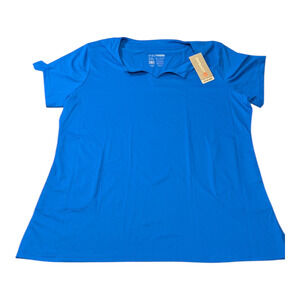 LightBare - Size 2 XL-Blue Shirt Lightweight - SPF 50+ Spandex and Polyester NWT